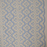 Liliane English embroidery - Sky blue - Calissone