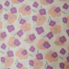 Flower art cotton poplin - Purple - Calissone