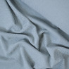 Seersucker gingham small checks - Gray blue - Calissone