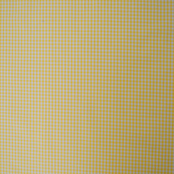 Coton vichy jaune - Petits carreaux - Calissone