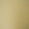 Coton vichy jaune - Petits carreaux - Calissone