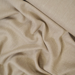 Herringbone cotton linen - Beige - Calissone