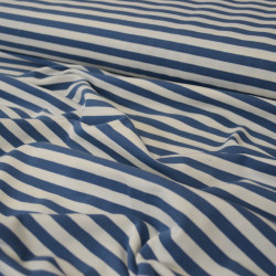 French Terry sailor top - Jeans blue - Calissone