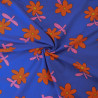 Jersey de coton floral - Rouge rose bleu - Jennifer Bouron - Calissone