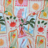 Popeline de coton - Sun Vibes - Calissone