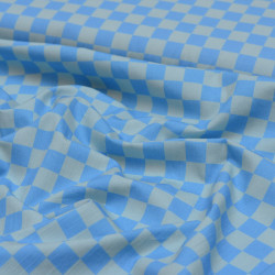 Cotton poplin - Checker summer - Calissone