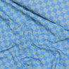 Popeline de coton - Checker summer - Calissone
