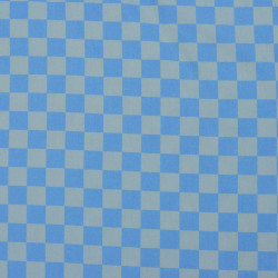 Popeline de coton - Checker summer - Calissone