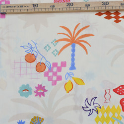 Popeline de coton - Pop Oasis - Calissone