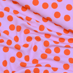 Textured viscose - Fresh dot - Calissone