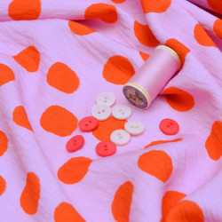 Viscose texturée - Fresh dot - Calissone