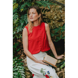 Victoire crossover top pattern - Calissone