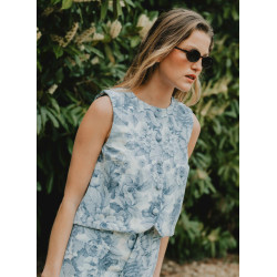 Patron top croisé Victoire - Calissone