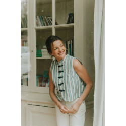 Patron top croisé Victoire - Calissone