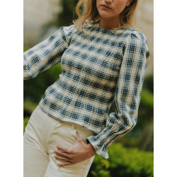 Patron top à smocks Hortense - Calissone