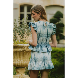 Patron top à smocks Hortense - Calissone