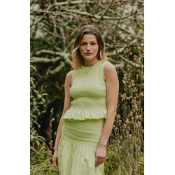 Patron top à smocks Hortense - Calissone