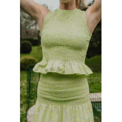 Patron top à smocks Hortense - Calissone