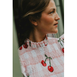 Patron top à smocks Hortense - Calissone