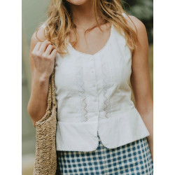 Patron robe ajustée Delphine - Calissone