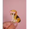 Beagle iron-on patch - Calissone