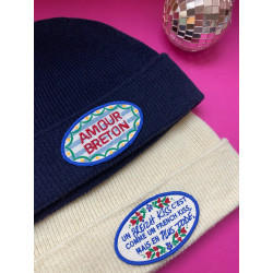 Breton Love iron-on patch - Calissone