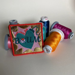 Boom iron-on patch - Calissone