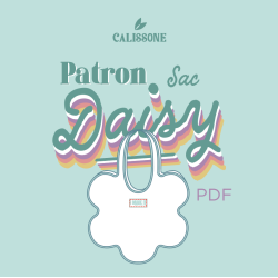 Patron PDF Sac Daisy - Calissone