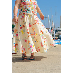 Popeline de coton - Pop Oasis - Calissone