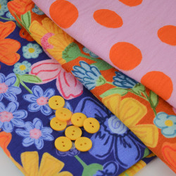 Bouton satiné Jaune Moutarde 15mm - Calissone