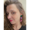 Boucles d'oreilles - Diamants - Calissone