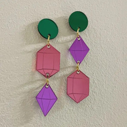 Boucles d'oreilles - Diamants - Calissone