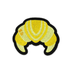Croissant Miam Miam - Iron-on patch - Macon and Lesquoy - Calissone
