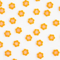 Boutons Marguerite jaune 15mm - Calissone