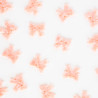 Boutons Petit noeud rose 25mm - Calissone