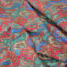 Viscose paisley - Rouge - Calissone