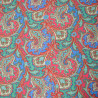 Viscose paisley - Rouge - Calissone