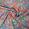 Viscose paisley - Rouge - Calissone