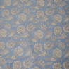 Viscose provençal floral - Bleu - Calissone