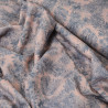 Viscose toile de Jouy - Burgundy - Calissone