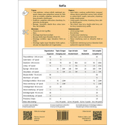 Baby bath and diaper accessories pattern SOFIA - Calissone