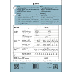 QUIMPER parka and raincoat pattern - Calissone