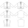 MACAO jacket and vest pattern - Calissone