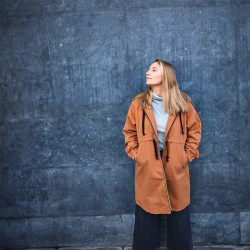 QUIMPER parka and raincoat pattern - Calissone