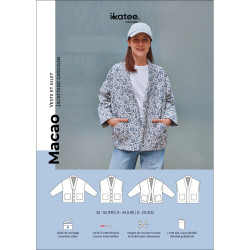 MACAO jacket and vest pattern - Calissone