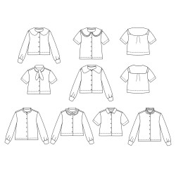 Patron chemise AMSTERDAM - Calissone
