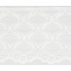 Dentelle 100mm - Blanc - Calissone
