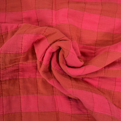 Matelassé de toton à carreaux - Polly Gingham - Calissone