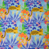Popeline de coton Jungle colorfull - Calissone