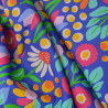 Popeline de coton pop flower - Calissone